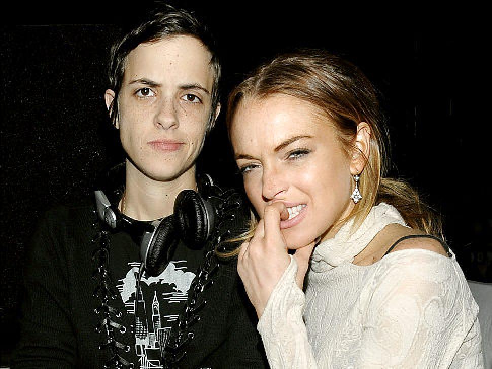 Samantha Ronson & Lindsay Lohan